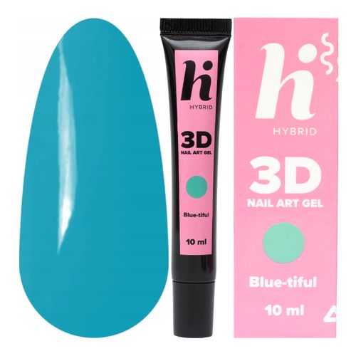 HI HYBRID Żel do zdobień 3D Blue-tiful Niebieski 10ml na Arena.pl