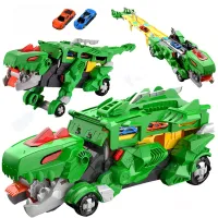 DLA DZIECI DINOZAUR  Z WYRZUTNIĄ  ZESTAW