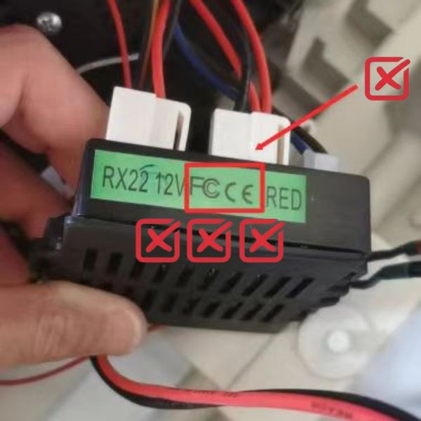 PILOT STEROWANIA 2.4G DO AUT AUTA NA AKUMULATOR, DLA DZIECI,TX20,1SZT zdjęcie 5