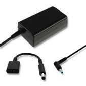 Qoltec Zasilacz do HP | 65W | 19.5V | 3.33A 4.5*3.0+pin | adapter 4.5*3.0+pin/7.4*5.0+pin |+kabel zasilający