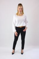 Spodnie z paskiem Emilia Czarne S