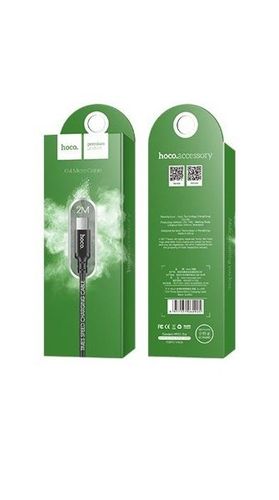 KABEL MICRO USB HOCO TIMES SPEED X14 USB 2M CZARNY na Arena.pl