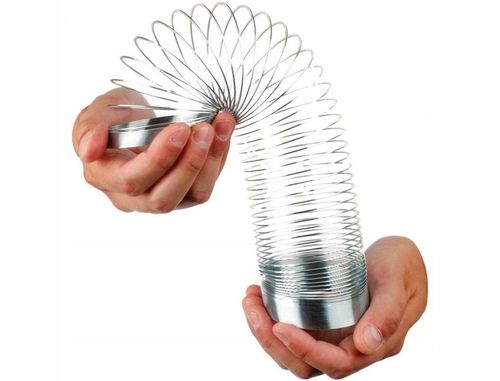 Oryginalna metalowa sprężyna SPRINGY 7cm na Arena.pl