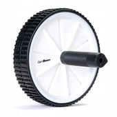 KÓŁKO DO ĆWICZEŃ MIĘŚNI BRZUCHA CORE ABS AB WHEEL KOŁO ROLLER - GymBeam