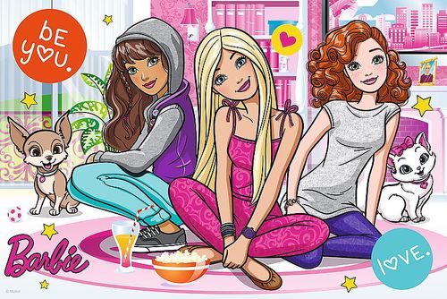 Trefl Puzzle Barbie i przyjaciółki 60 elementów na Arena.pl