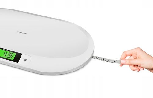 PRECYZYJNA WAGA DZIECIĘCA NIEMOWLĘCA DLA NIEMOWLĄT DO 20KG + MIARKA na Arena.pl