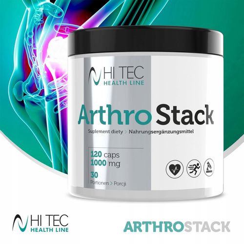 HI TEC Arthro Stack - 120 kaps NA STAWY MSM na Arena.pl