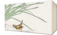 Obraz 30x20cm  Wren and Daffodil. Kashu Japoński Vintage