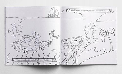 Z Jezusem przez Biblię. Kolorowanka - Jones-Lloyd na Arena.pl