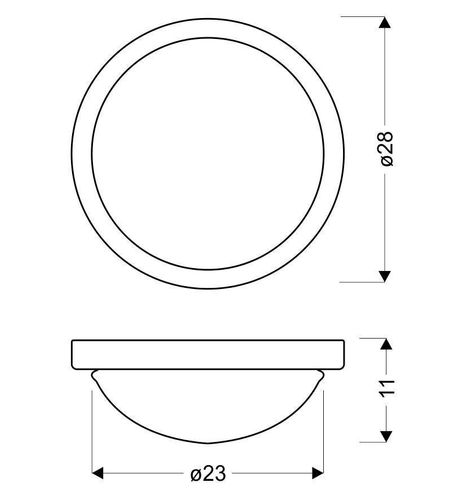 Roda plafon 28 1x60W E27 złoty IP44 na Arena.pl