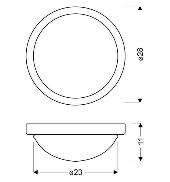 Roda plafon 28 1x60W E27 złoty IP44 zdjęcie 4