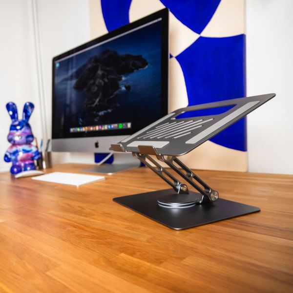 Spacecase Laptop Aluminium Stand 360 Gray zdjęcie 7