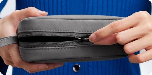 BASEUS SASZETKA TORBA ETUI ORGANIZER PODRÓŻNY WODOODPORNY ELEKTRONIKĘ na Arena.pl