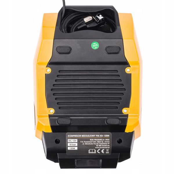 Kompresor do pompowania 18 bar 12V 35 l/min zdjęcie 8