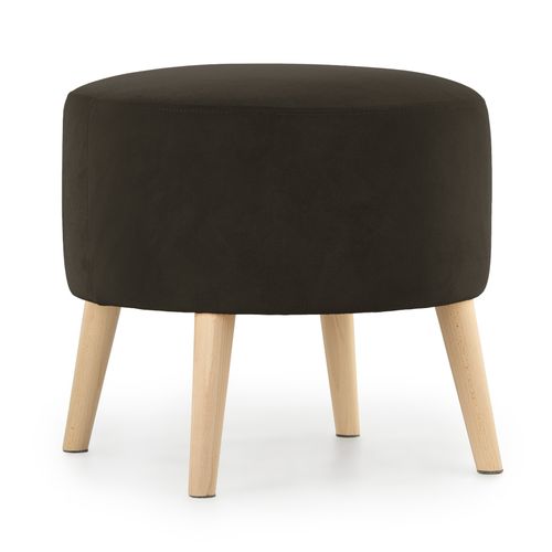 Pufa Tapicerowana, Czekolada, Puf, Pufa okrągła, Podnóżek na Arena.pl