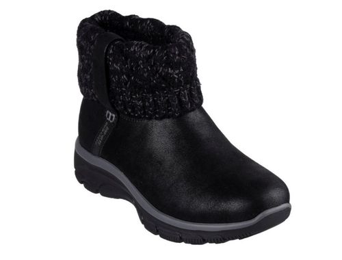 Buty damskie Skechers Slip-ins Relaxed Fit Easy Going Cozy Weather (168033-BLK) 36.5 na Arena.pl