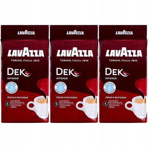 Kawa mielona bezkofeinowa LAVAZZA Dek Intenso bez kofeiny Intensywna 750g na Arena.pl