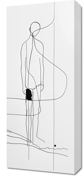 Obraz 30x70cm Samotna Wędrówka zdjęcie 1