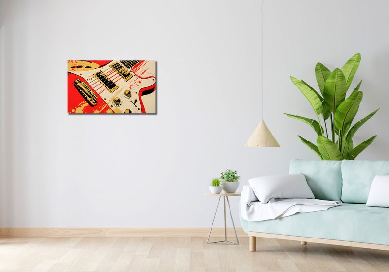 Obraz 70x40cm Przed Graniem zdjęcie 2