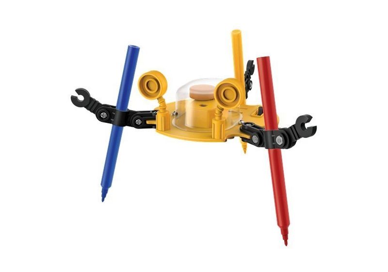 Edukacyjny Robot Rysujący Okręgi DIY zdjęcie 2