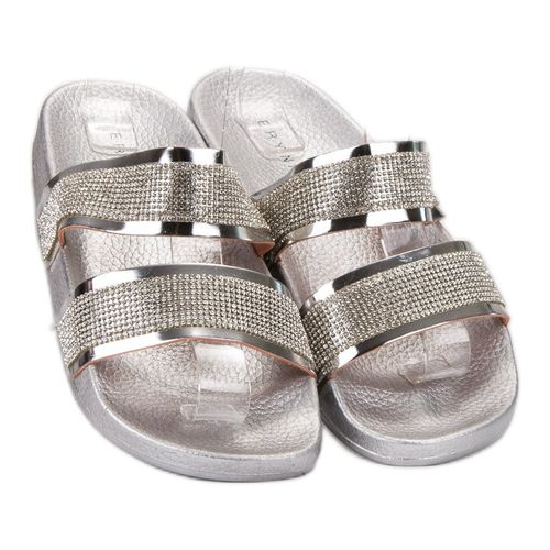 Srebrne Klapki r.41 na Arena.pl