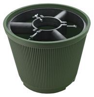 Stojak choinkowy / donica 10 l - zielony