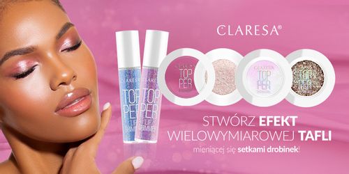 Claresa Błyszczyk Topper Lip Shimmer na Arena.pl