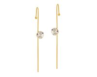 nausznice z kryształem preciosa (p21/szp/02au)