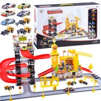 PLAC BUDOWY2W1  ZESTAW  PARKING  AUTA KOPARKI