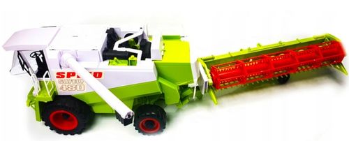 CLAAS LEXION DUŻY KOMBAJN ZBOŻOWY RUCHOME ELEMENTY NAPĘD TRAKTOR ZABAWKA na Arena.pl
