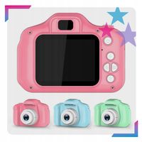 Aparat fotograficzny GALAXIA 5 Mpx różowy z kartą 4 GB