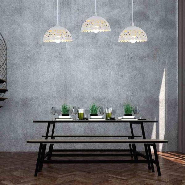 LAMPA WISZĄCA LISA WHITE 3XE27 zdjęcie 6