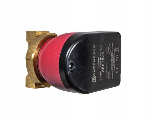 POMPA OBIEGOWA CYRKULACYJNA DO WODY CIEPŁEJ C.W.U. CPE 15-15 KABEL na Arena.pl