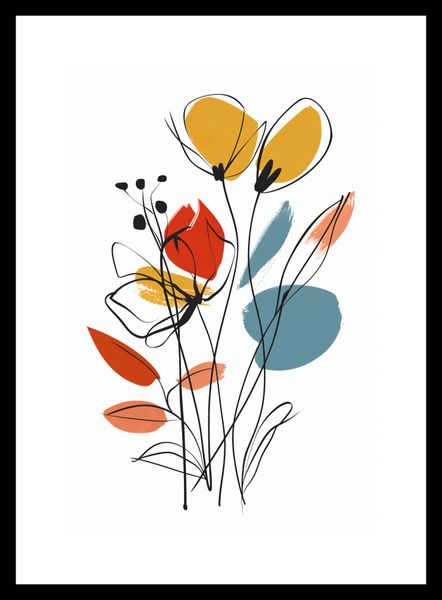 Plakat 20x30cm Ogród przy Lecie zdjęcie 3