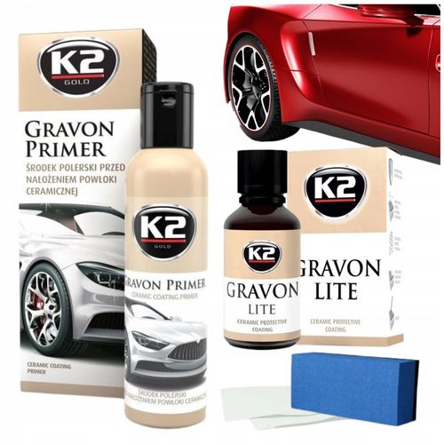 Zestaw do Konserwacji Powłok Ceramicznych K2 Gravon Primer + K2 Gravon Lite na Arena.pl