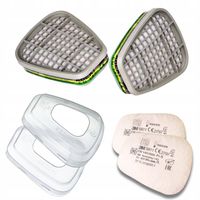 6059 3m ABEK1+5911 P1+pokrywki 501 Zestaw filtrów do maski 6300 7503 6900