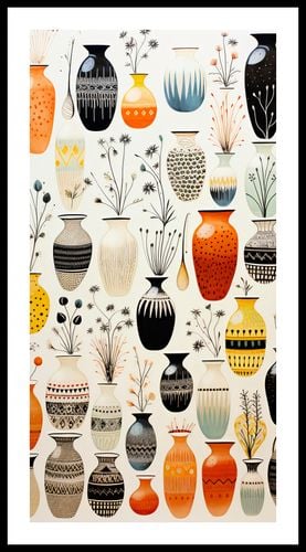 Plakat 50x100cm Symfonia Wazonów na Arena.pl