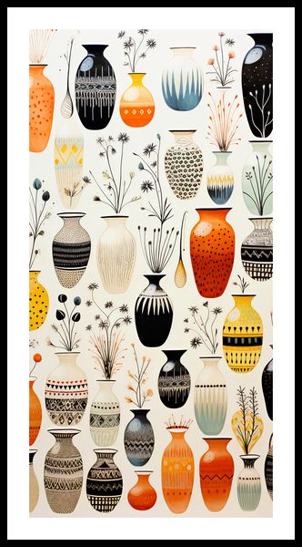 Plakat 50x100cm Symfonia Wazonów zdjęcie 3