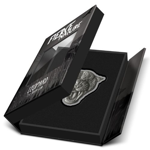 Niue: Fierce Nature - Leopard 2 uncje Srebra 2023 Antique Finish na Arena.pl