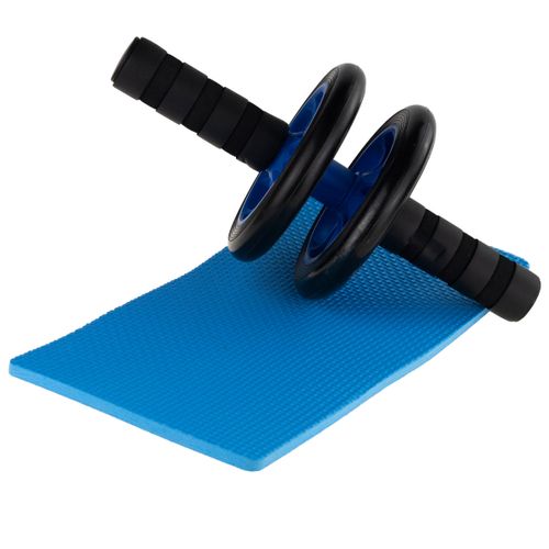 WAŁEK ROLLER DO ĆWICZEŃ KÓŁKO PODWÓJNE + MATA na Arena.pl