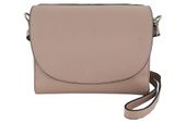 Torebka listonoszka damska - Różowa pudrowa