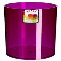 DONICZKA OSŁONKA NA KWIATY OKRĄGŁA FIOLETOWA 14cm