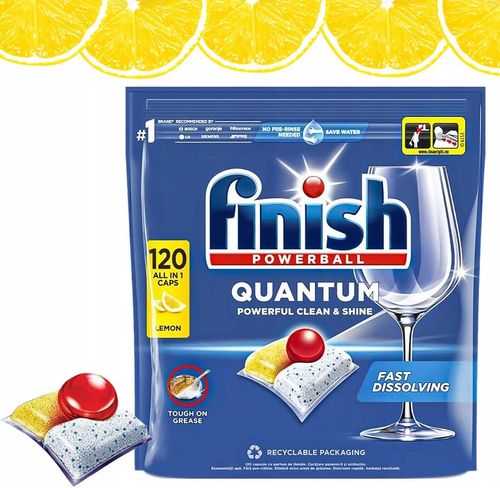 FINISH Kapsułki Quantum All-in-1 120 Lemon na Arena.pl