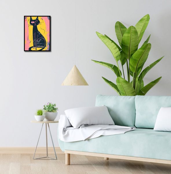 Plakat 30x40cm Kontrastowa Kotka zdjęcie 4