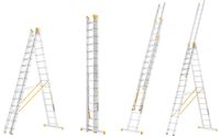 Drabina aluminiowa wielofunkcyjna profesjonalna ALVE FORTE PROFI PLUS 3x14