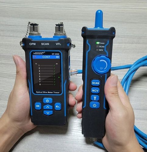 TESTER LAN POE ŚWIATŁOWODÓW SZUKACZ PAR NOYAFA NF-8508 na Arena.pl