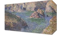 Obraz 30x20cm Port-Domois, Belle-Isle, Monet Vintage