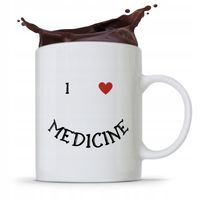 Kubek Dla Doktora I Love Medicine Z Nadrukiem Ze Zdjęciem