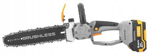 AKUMULATOROWA piła łańcuchowa BEZSZCZOTKOWA 2x 4Ah MP0008 Majster PRO na Arena.pl