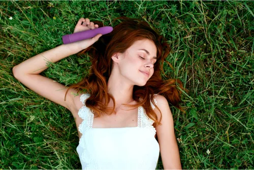 natural pleasure bio wibrator 18 cm - ekologiczny, gładki, zielony na Arena.pl